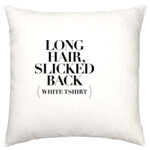 Long Hair - Linen Cushion Cover 50x50cm